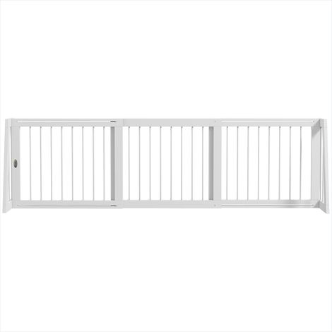 Barrière pour animaux réglable de 71 à 190 cm 190 x 38,5 x 56 cm (1/5)