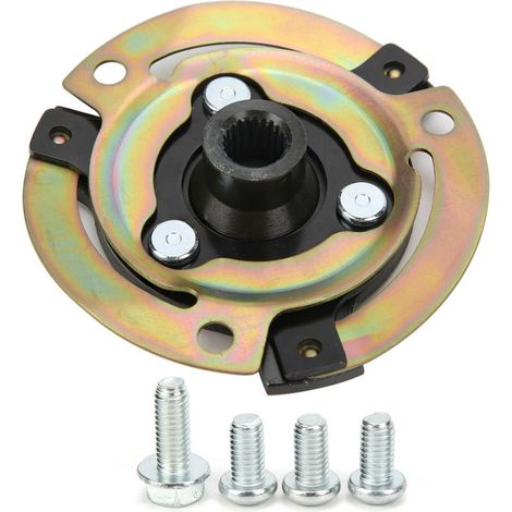 Reparación de la placa metálica del cubo del embrague del compresor del aire acondicionado automático 5N0820803A 5N0820803 Repuesto para Octavia 1960 Compatible con Octavia 1964 Compatible con Octavia (1/5)