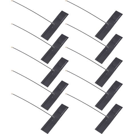 Antenne LTE 4G interne haute performance, lot de 10, gain élevé, transmission stable, signal fort, installation facile, connecteur IPEX. (1/5)