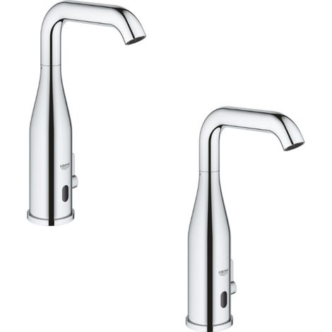 Juego de 2 mezcladores de lavabo por infrarrojos GROHE Essence E