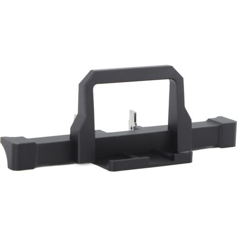 Pare-chocs avant radiocommandé avec grille, en alliage d'aluminium et acier inoxydable, de remplacement pour Traxxas TRX4M Defender 1/18 (1/5)