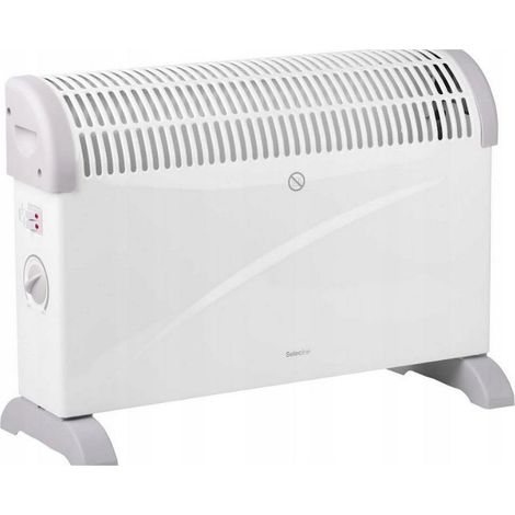 No-name Riscaldatore Elettrico a Convezione Bianco 2000W