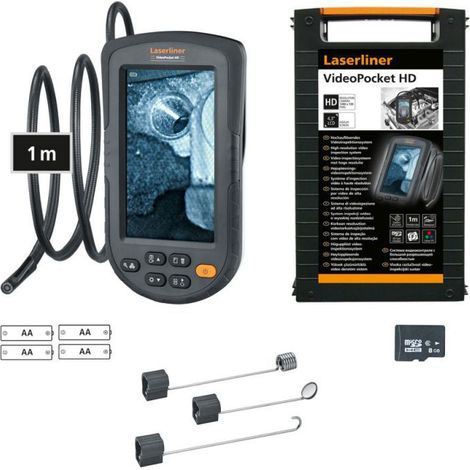 Cámara de inspección LASERLINER 082.262A - VideoPocket HD (1/4)
