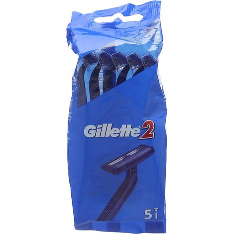 GILLETTE RASOI USA E GETTA MODELLO BLU II 5PZ RASATURA PERFETTA