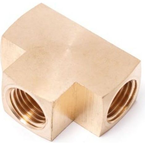 Rozgałęziacz tipo T con filettatura interna da 1/4".