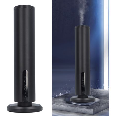 Diffuseur d'huiles essentielles rechargeable Bluetooth noir 120ml en aluminium sans besoin d'eau (1/4)