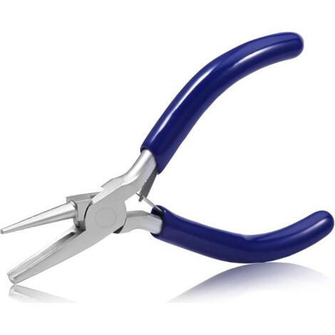 Konkave Spitzzange (12,7 cm), Mini-Präzisionszange für Schmuck und Bastelarbeiten, Fertigungswerkzeug (1/5)