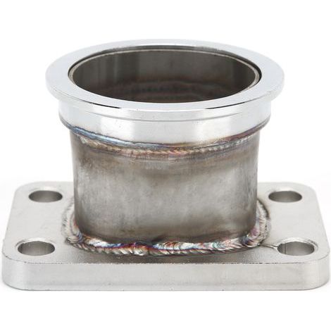Adaptateur de Bride Turbo Remplacement en Acier Inoxydable pour T3 4 Boulons à 2,5 Pouces Adaptateur de Conversion en Acier Inoxydable V-Band Adaptateur de Conversion Turbo Bride de Tuyau de Descente. (1/5)