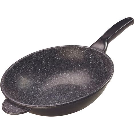 Wok Linea Granito Hard Stone  - cm.28