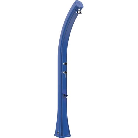 Doccia Solare da Giardino 35L Miscelatore e Lavapiedi e Temporizzatore Arkema Happy XL Blu (1/5)