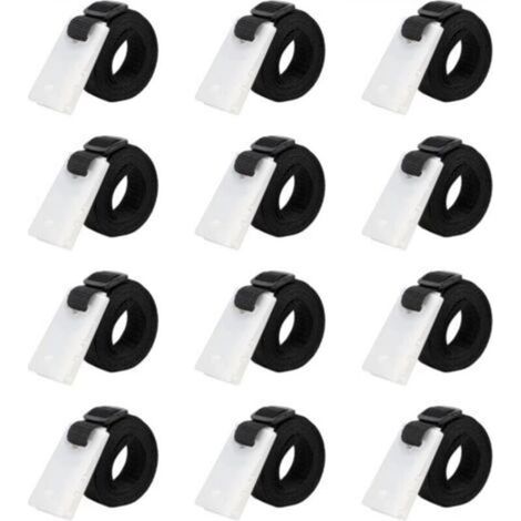 Set de 12 Sangles de Maintien, Fixation pour bâche Solaire de Piscine, Accessoires Enrouleur de Couverture Solaire (1/5)