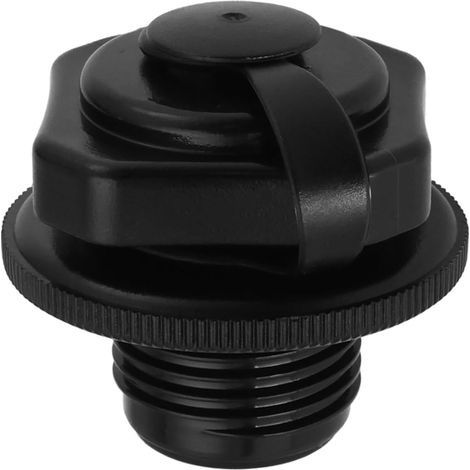 1 couvercle de valve de rechange pour baignoire gonflable, diamètre 23,5 mm, compatible avec Bestway, pièce de rechange Lay-Z-Spa F4C009B en plastique noir (1/5)