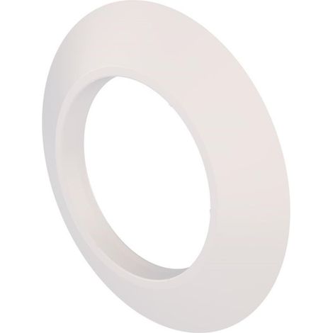 Ubbink – Rosace blanche élastomère Ø125mm – Pour espaces confinés – Résistance aux intempéries – Lot de 2 unités (1/2)