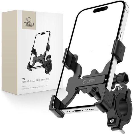 Tech-protect V3 Universal-Fahrradhalterung schwarz (1/5)