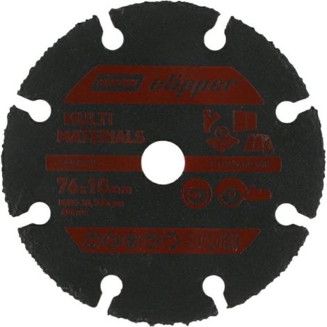Tarjeta Norton PRO Multimaterial 76mm x 10mm, Corte en Madera, Metal, Cerámica y Plástico, Alta Durabilidad y Precisión (1/2)
