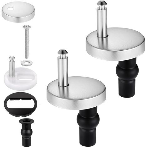 Fixation Abattant WC,Fixation d'abattant de toilettes, fixation de couvercle de toilettes (ddzmts) (1/5)