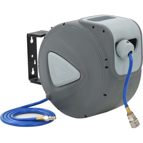 Carrete de manguera de aire automático 1/4" 20 m