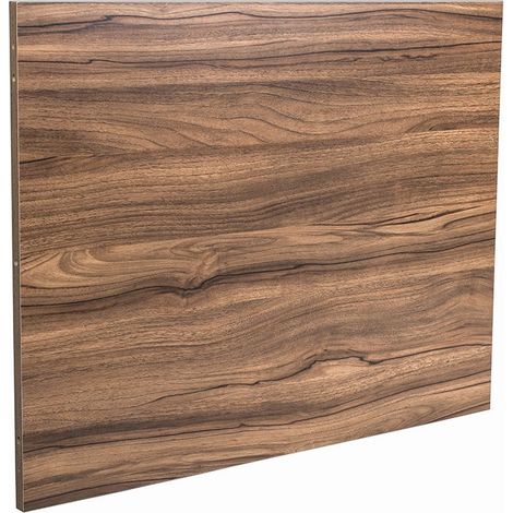 Aquariss Walnut Effect Wood Bath Panel 700mm L Shape End Panel