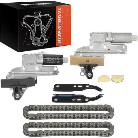 Kit catena di distribuzione, in metallo, compatibile con Audi e Chevrolet, elevata durata, facile da installare, progettato per prestazioni affidabili del motore. (1/5)