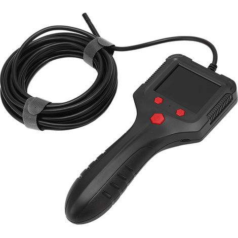 Endoscope industriel HD, caméra d'inspection portable, écran LCD IPS 2,4 pouces, objectif 5,5 mm (1/5)