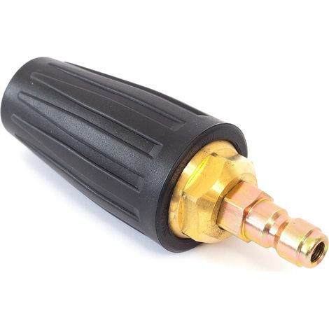 Buse Turbo Rotative 3600 PSI - Raccord Rapide 1/4" - Nettoyage Béton Terrasse Façade (1/5)