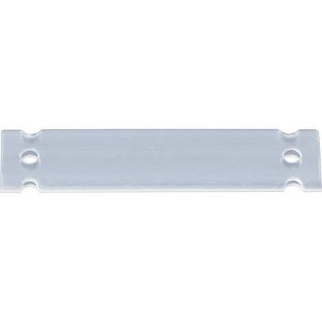 HellermannTyton 525-19523 HC18-52-PE-CL Porte-étiquette Type de montage: pour collier serre-câbles Surface de marquage: 52 x 19 mm transparent 1 pc( S13665 (1/2)