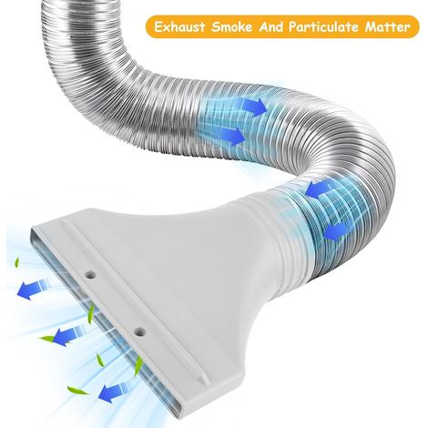 Adaptateur de Fenêtre pour Tuyau d'Évacuation de Climatiseur, Passage Plat pour Tuyau d'Évacuation, Adaptateur pour Fenêtres de Toit et Fenêtres Inclinables