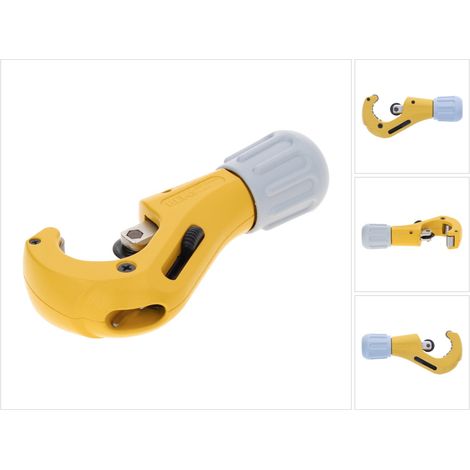Rems – Coupe-tube pour tubes en cuivre et acier inoxydable – Ébavureur intégré – Molette de coupe – Ø 3-35 mm (1/5)