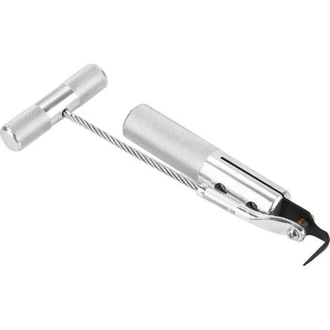 Outil professionnel de retrait et coupe de pare-brise, dissolvant de vitre de voiture, couteau de découpe pour pare-brise automatique, kit de réparation vitrage auto (1/5)