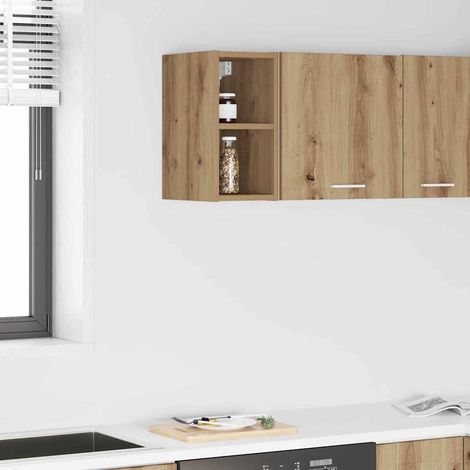 vidaXL Armadio pensile Rovere artigianale 20 x 29,5 x 40 cm (1/5)