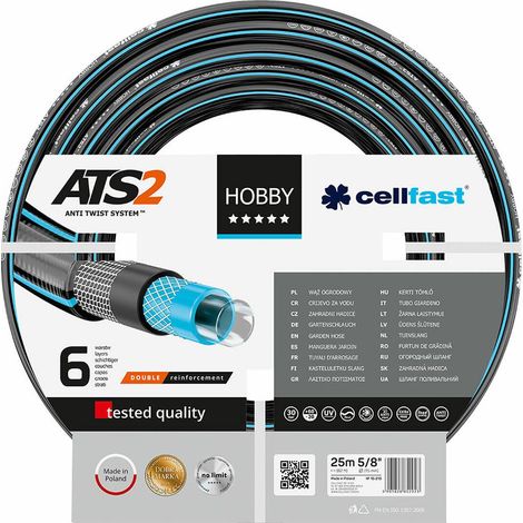 WĄŻ OGRODOWY HOBBY ATS 5/8' 25MB - C 16-210 (1/3)