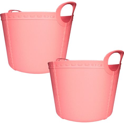2x Life story cesto craft small 15l light rose (1/5)