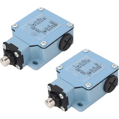 Zweiteiliger, selbstrückstellender Drucktaster-Endschalter, Momentkontakt 250 V/220 V, für CNC-Fräsmaschinen, 3D-Drucker und Elektrowerkzeuge (1/5)