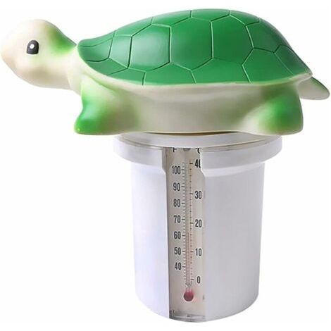 BUNTHAUS Diffuseur Chlore Piscine Brome Piscine Flotteur, Flotteur Piscine Chlore, Pastille Chlore Accessoires pour Anti Algue Piscine Eau Verte - Jacuzzi - Spa Enfant Exterieur Skimmer avec Thermomèt (1/5)
