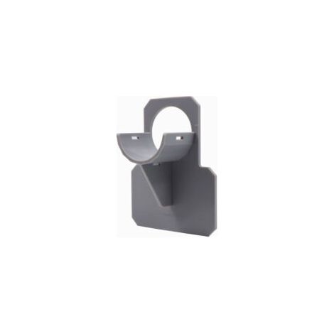 2 supporti grigi per tubo da piscina - Supporta tubi da 30-37 mm - Crezuo