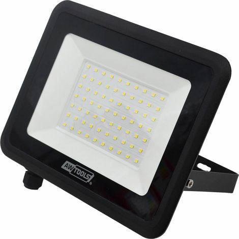 Reflector LED Slim Awtools 50W - Iluminación Exterior IP65, Alto Rendimiento, Ahorro 85%, Resistente (1/2)