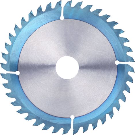 Blue Coating Circular Saw Blade Wood Cutting Blade Disc 1" ID 40T (6" OD)
