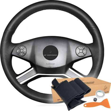 Embellecedor de la funda del volante PARA Mercedes Benz GL X164 M W164 R R320 R350 (1/5)
