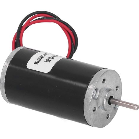 Moteur CC 31ZY, 24V courant continu, 3500 tours/minute, haute vitesse, usage industriel, robuste et fiable. (1/5)