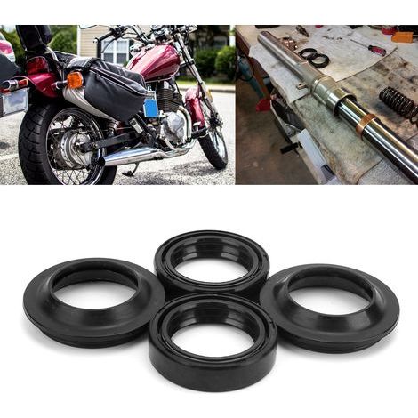 4-teilige Stoßdämpferdichtungen und vordere Kappen für CMX250 KZ400 CA250 GN250 CMX250 TTR250 Motorrad