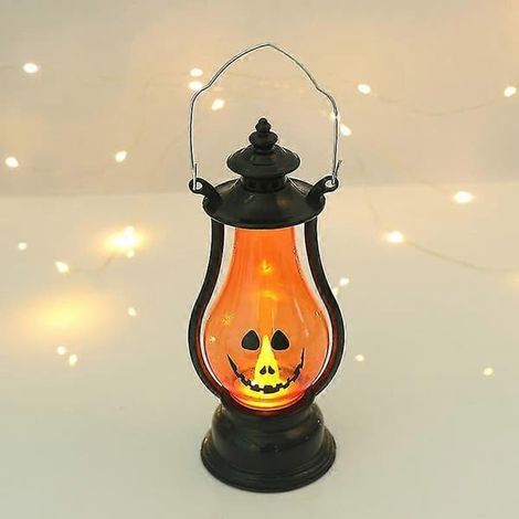 Barnens Halloween Jack-O-Lantern Lykta, et décoration d'Halloween festive B (1/4)