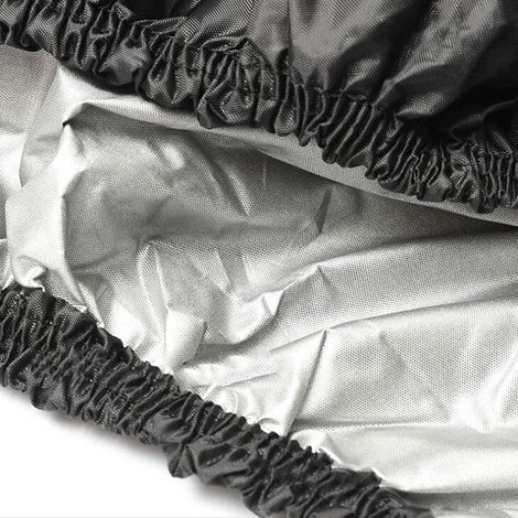 Housse de tracteur en tissu Oxford imperméable, légère et résistante aux UV pour tondeuse autoportée, taille S (170 x 61 x 117 cm). (1/5)