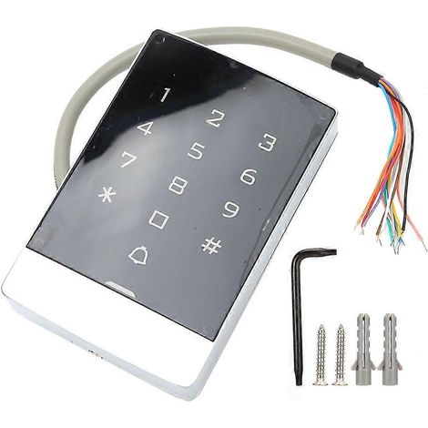 Contrôleur d'accès RFID 125 kHz, étanche IP65, ouvre-porte à clavier Wiegand 26 (1/4)