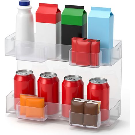 Boite de rangement de refrigerateur avec couvercle – pour porte (1/5)
