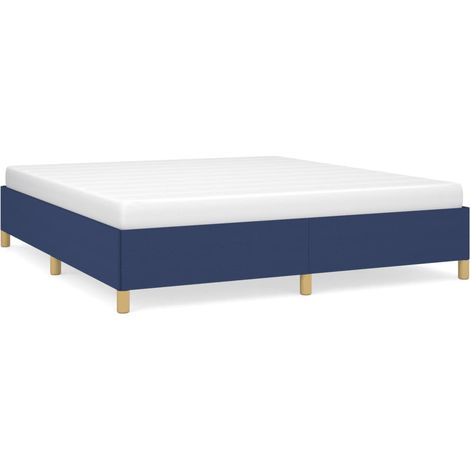Maison Exclusive - Giroletto senza Materasso Blu 180x200 cm in Tessuto (1/5)