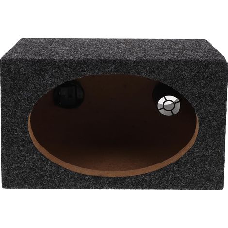 Caisson de Haut-Parleur pour Voiture : Caisson de subwoofer Vide - de Haut-Parleur Portable pour Camion - de woofer ventilé Simple - Enceinte stéréo Noire pour véhicule Domestique (1/5)