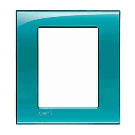 Plaque carrée pour module Livinglight 3+3 BTILNA4826VD