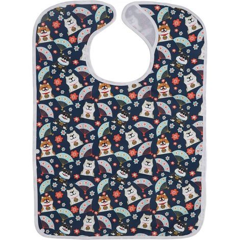 Tablier de Protection Imperméable Réutilisable pour Adultes et Personnes Âgées - Lavable (1/5)