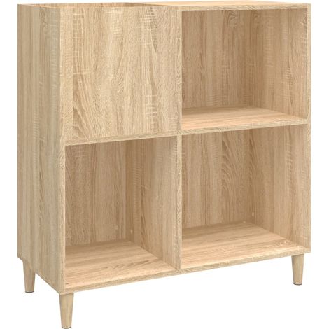 Maison Exclusive - Mobile Porta DiscRovere Sonoma 84,5x38x89 Legno Multistrato