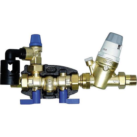 Evenes Speichersicherheitsgruppe DN20(3/4") Sicherheitsventil 10 bar Druckminderer (1/2)